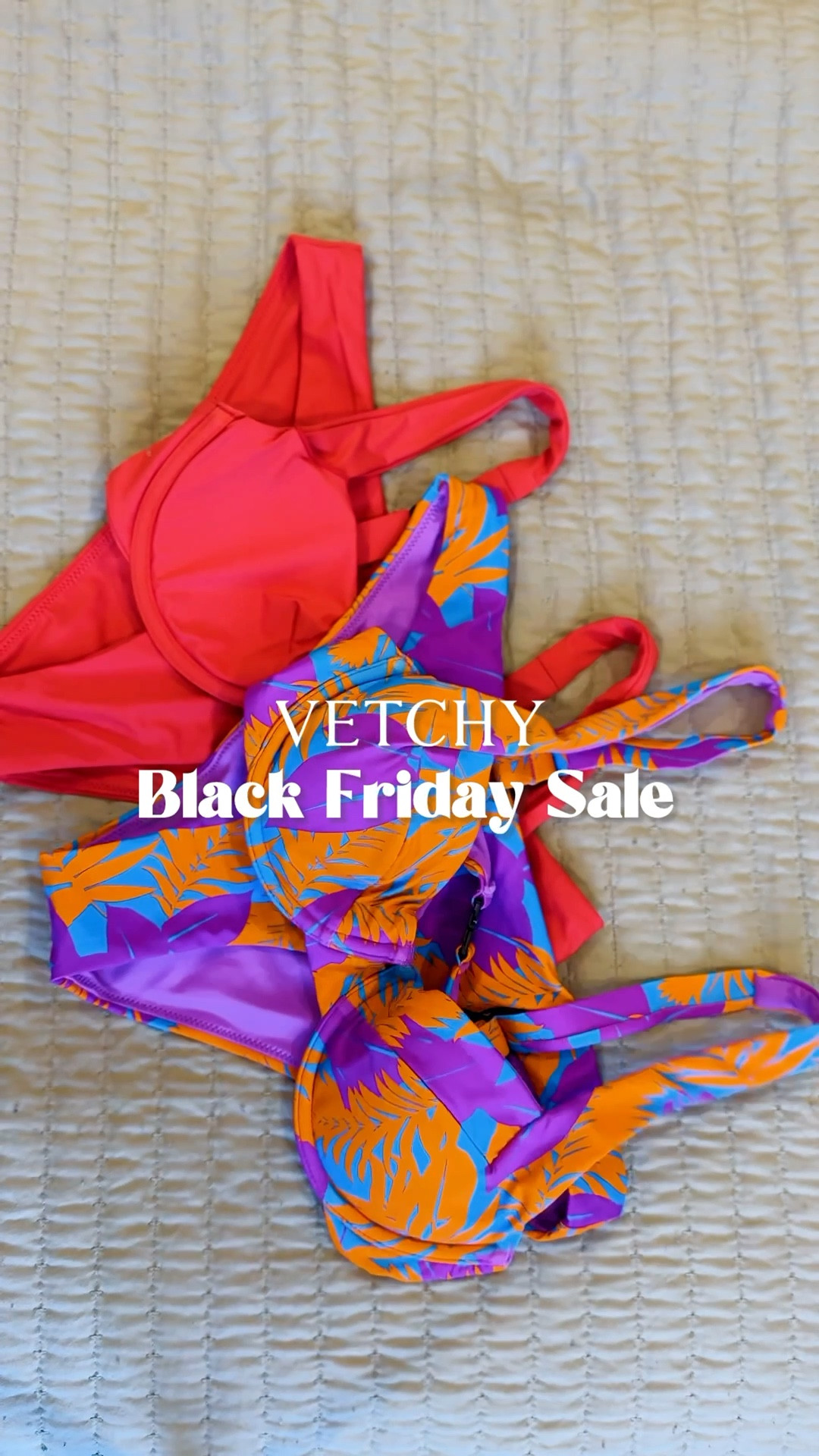 VETCHY  Black Friday Must Haves #ad 

I love a GOOD fitting swimsuit and @vetchy has some of the most sexy and supportive swimwear. They are having an insane Black Friday sale and I'm sharing all of my faves. 

*I'm 5'7" 130 and wear a size 32 B. I wear a size small top and size medium bottom. 

#vetchy #blackfriday #swim #vacaystyle

#LTKCyberWeek #LTKFindsUnder100 #LTKHoliday