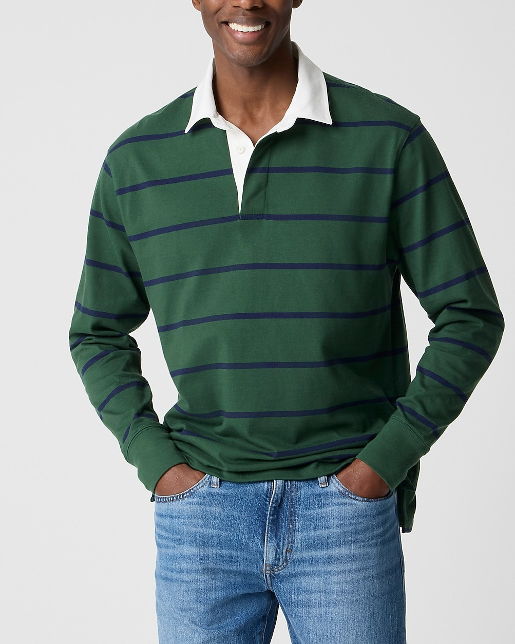 Striped rugby shirt | J.Crew Factory