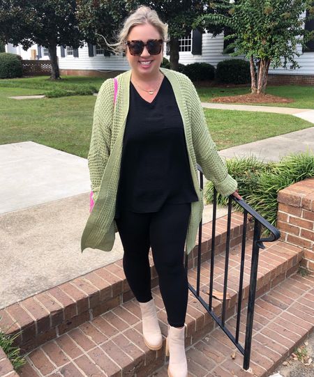 Love this longer oversized cardigan! Talk about warm and cozy! Runs a little big, you can definitely size down and also comes in multiple colors! #amazonstyle #fallfashion #sweaters #fallstyle 

#LTKunder50 #LTKSeasonal #LTKstyletip