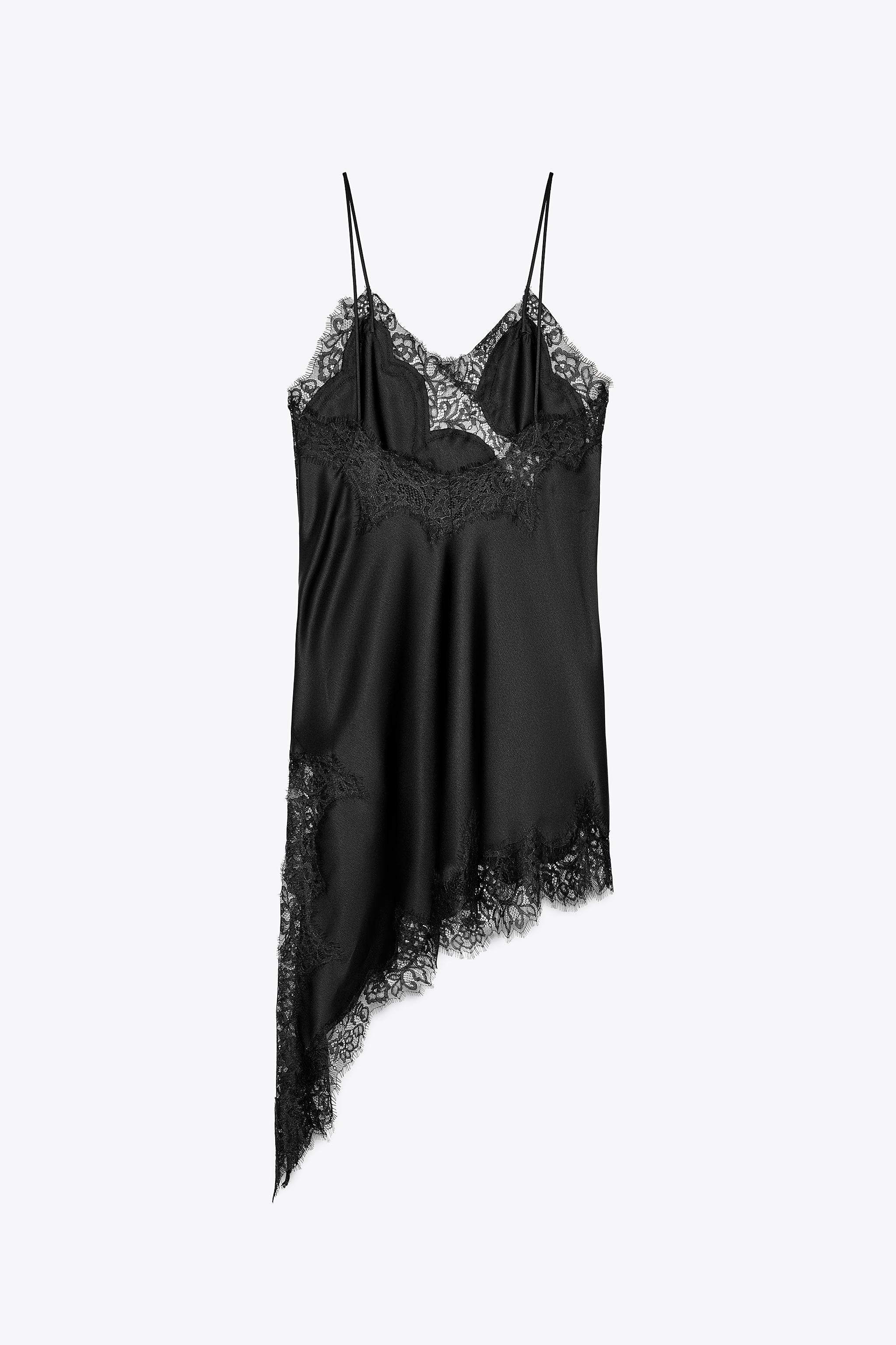 ASYMMETRIC LACE DRESS ZW COLLECTION | Zara UK