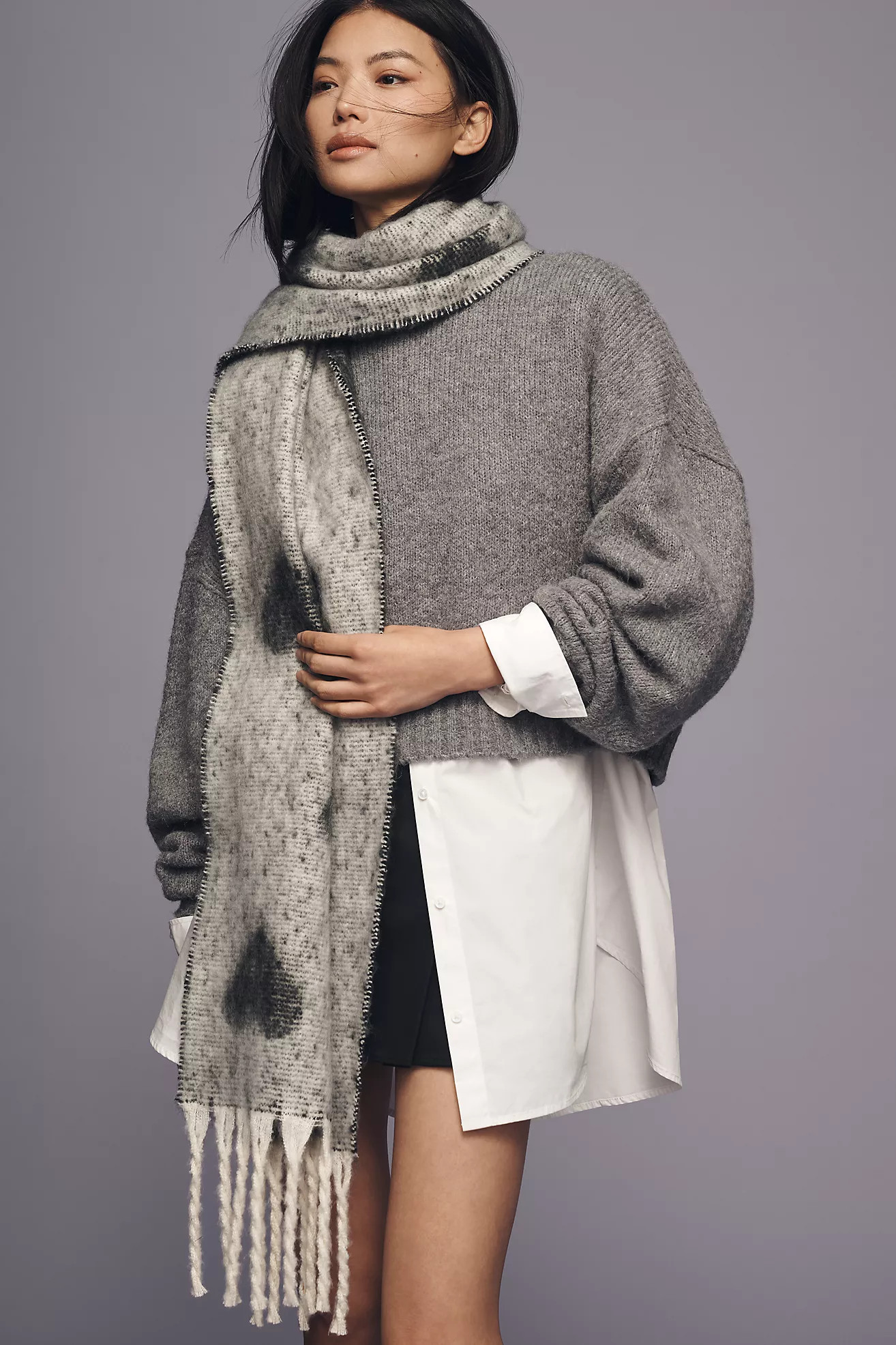 Maeve Brushed Icon Scarf | Anthropologie (US)