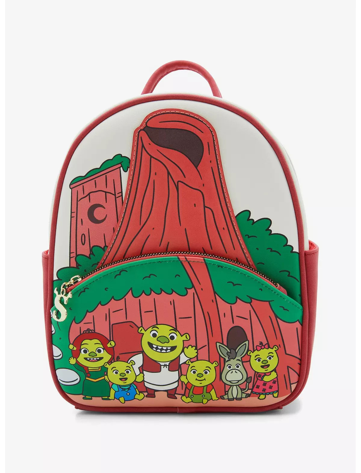 Shrek Swamp Group Portrait Mini Backpack - BoxLunch Exclusive | BoxLunch