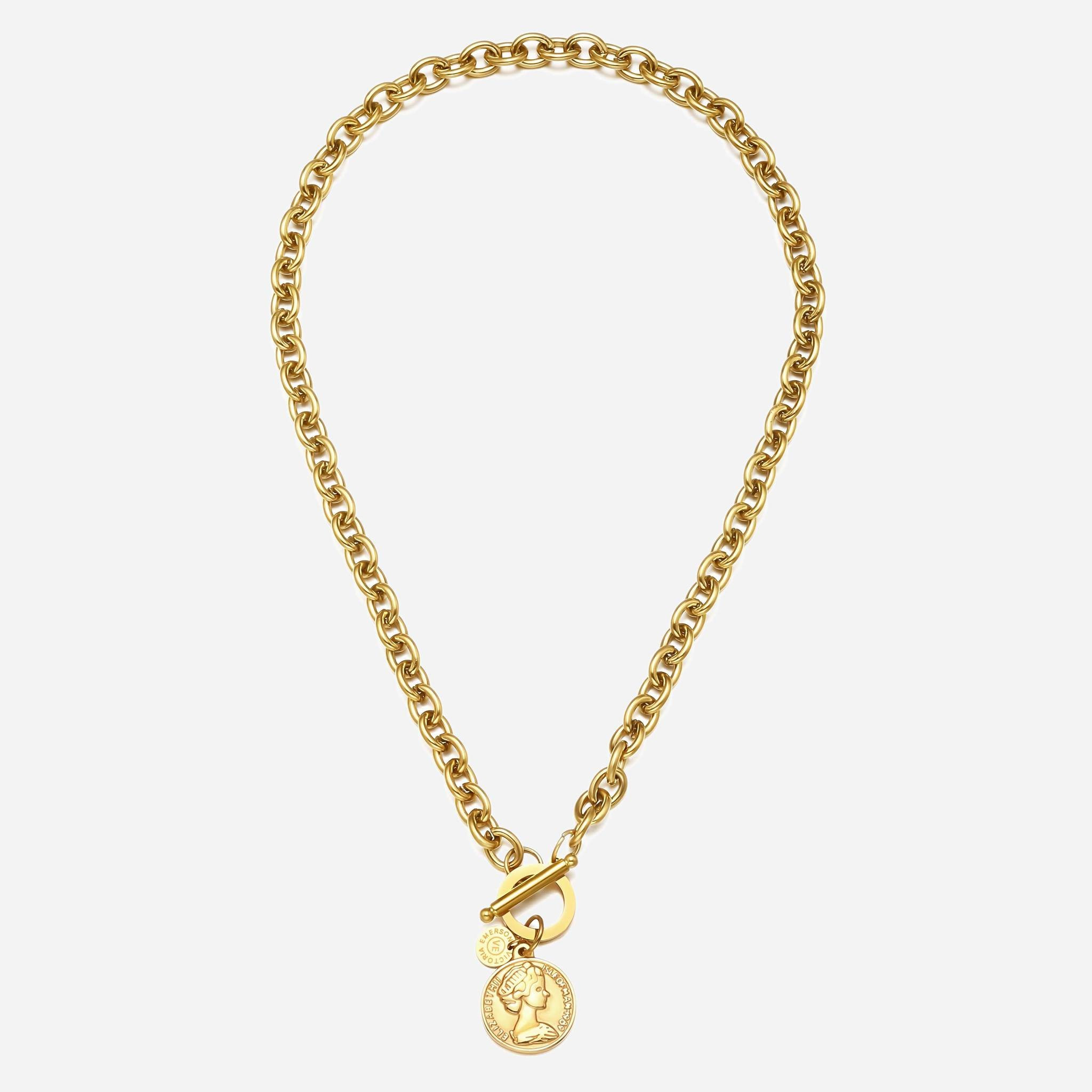 Los Angeles Coin Necklace | Victoria Emerson