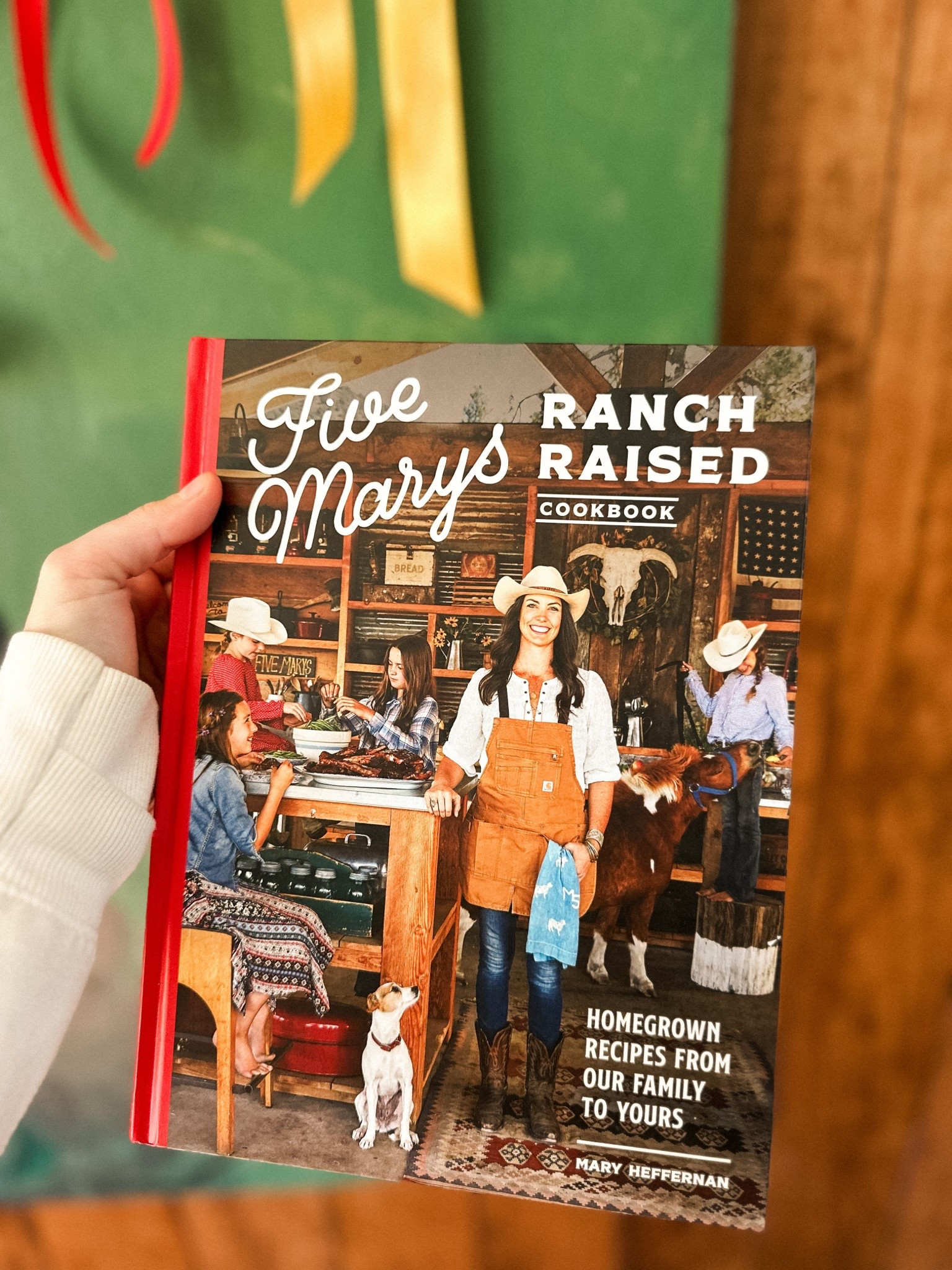 been following five marys for years and we love this cookbook!