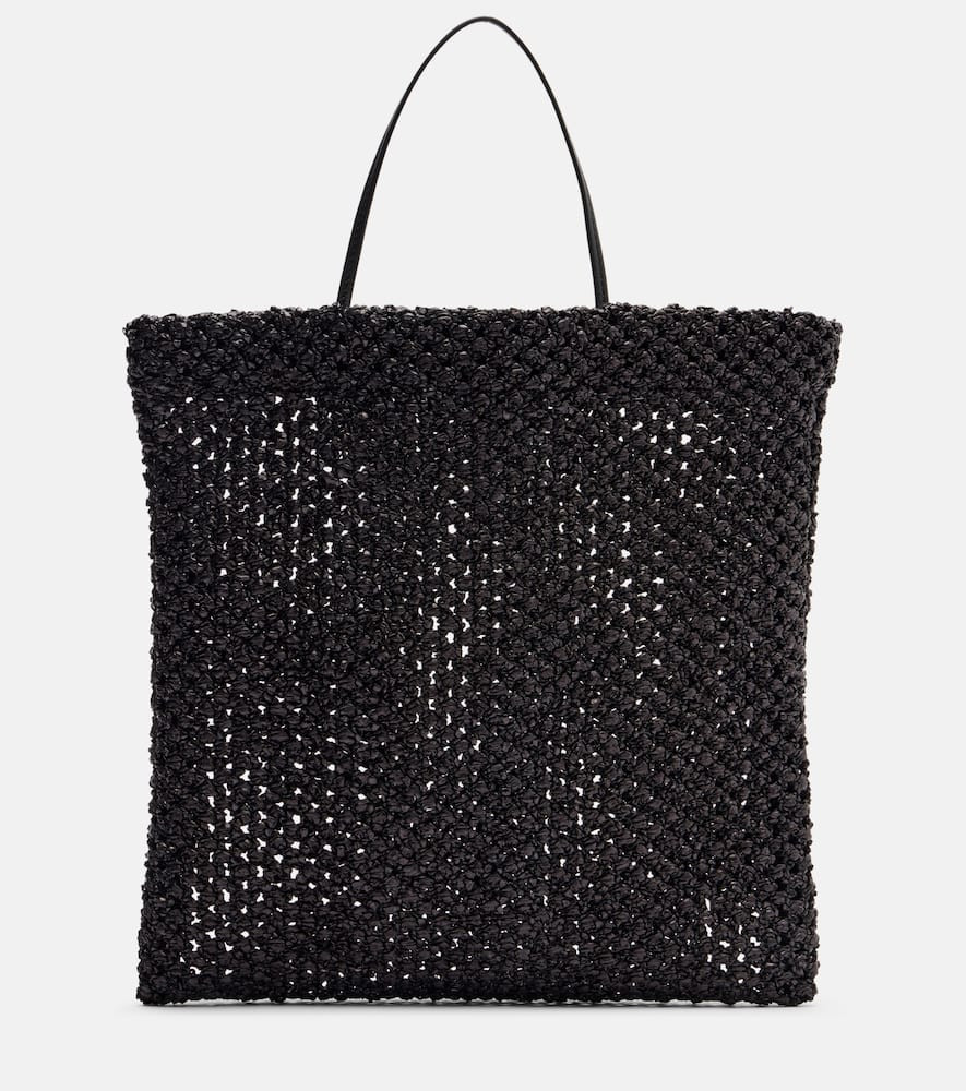 The Row Barn Small raffia tote bag | Mytheresa (US/CA)