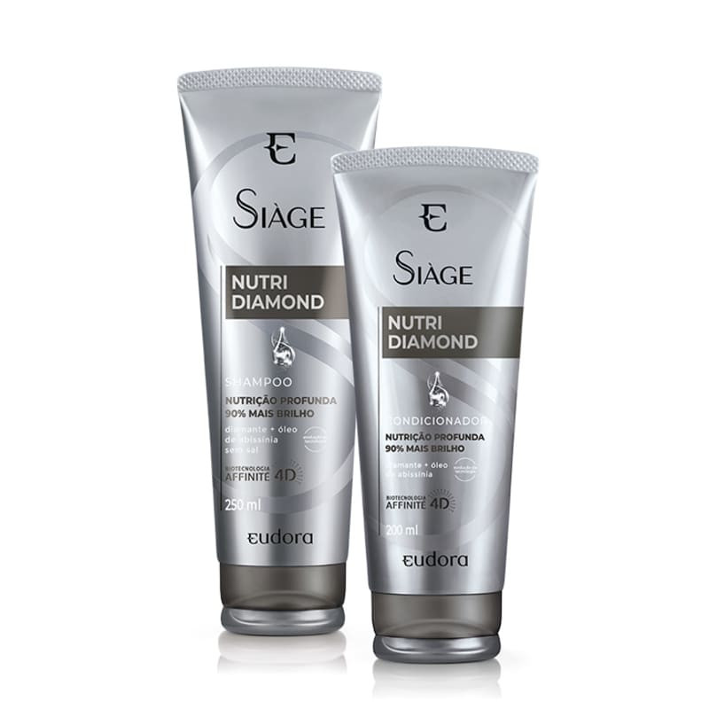 Kit Siàge Nutri Diamond Shampoo + Condicionador | Eudora | Eudora (BR)