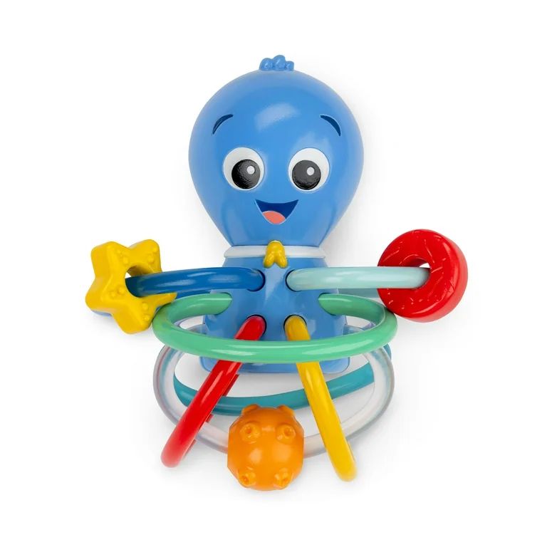 Baby Einstein Ocean Explorers Opus’s Shake & Soothe Teether Toy & Rattle, Infants 0+ Months | Walmart (US)