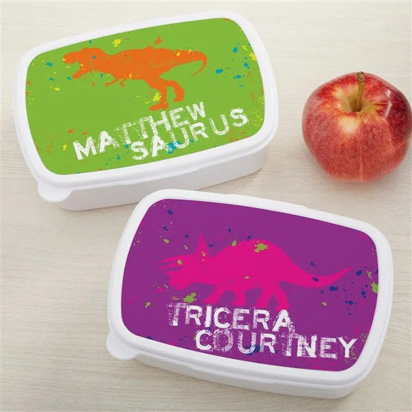 Dinosaur Personalized Lunch Box | Personalization Mall