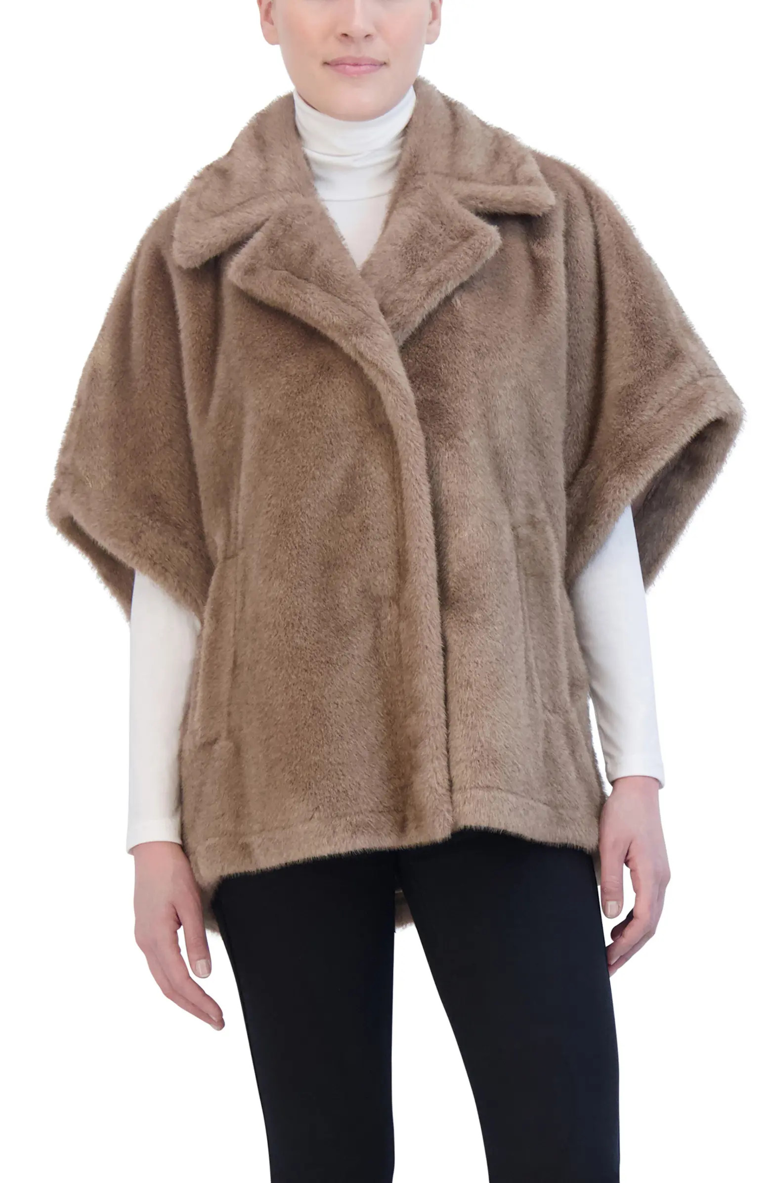 Faux Fur Capelet | Nordstrom Rack