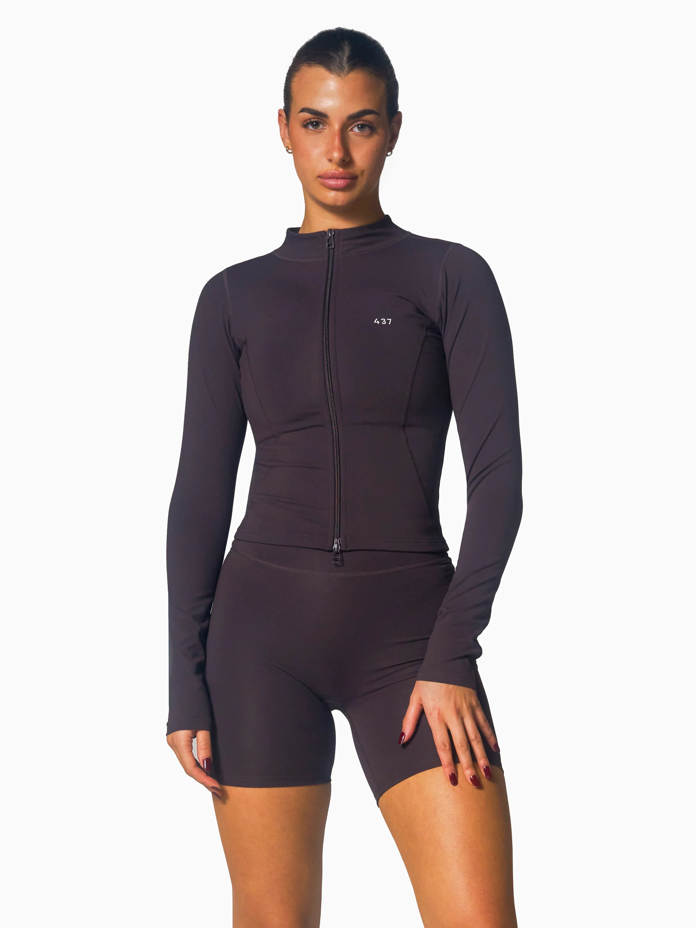 The Curve Jacket / Espresso | 437