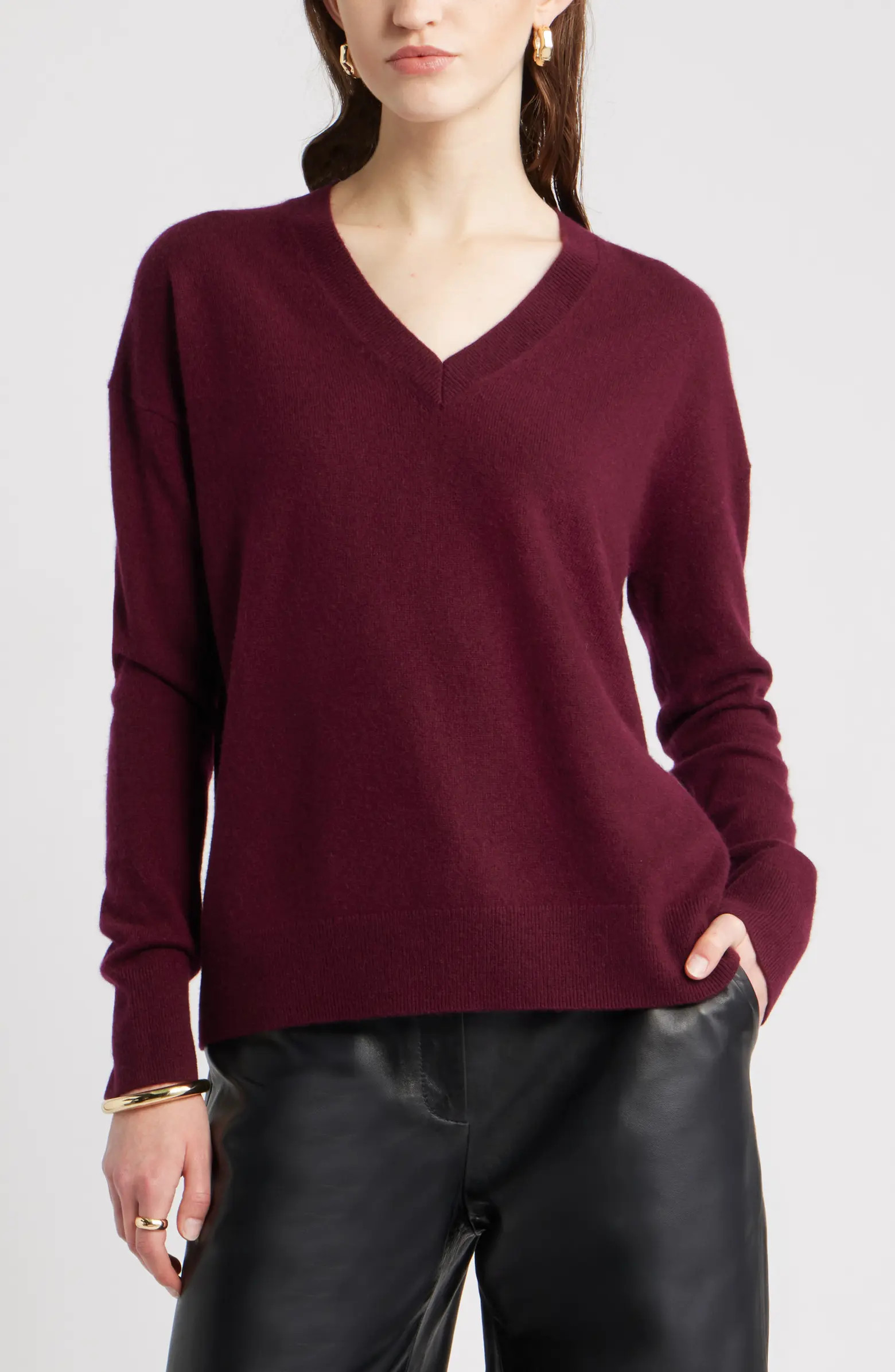V-Neck Cashmere Sweater | Nordstrom