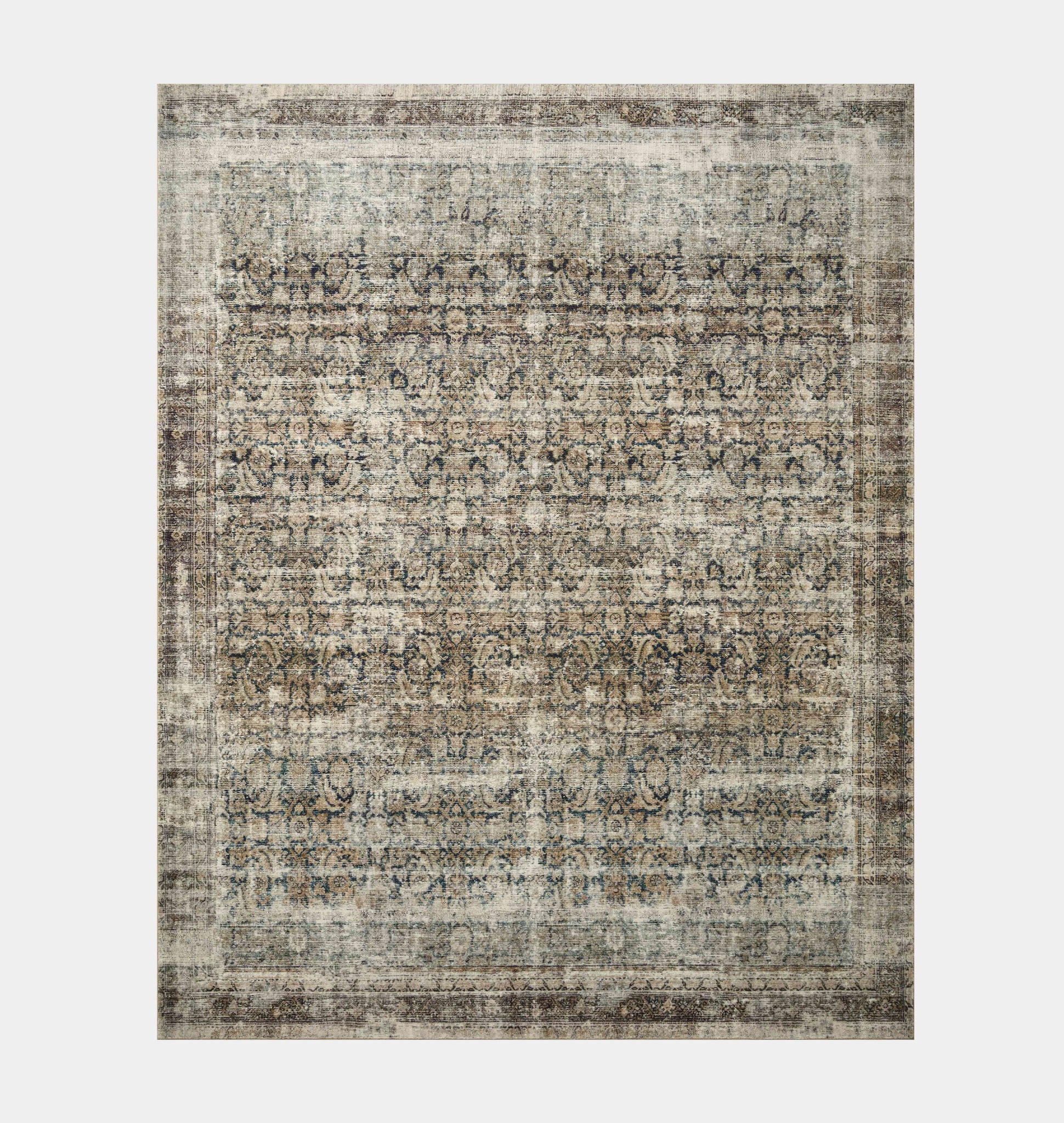 Morgan MOG-02 Navy / Sand Area Rug | Shoppe Amber Interiors | Amber Interiors