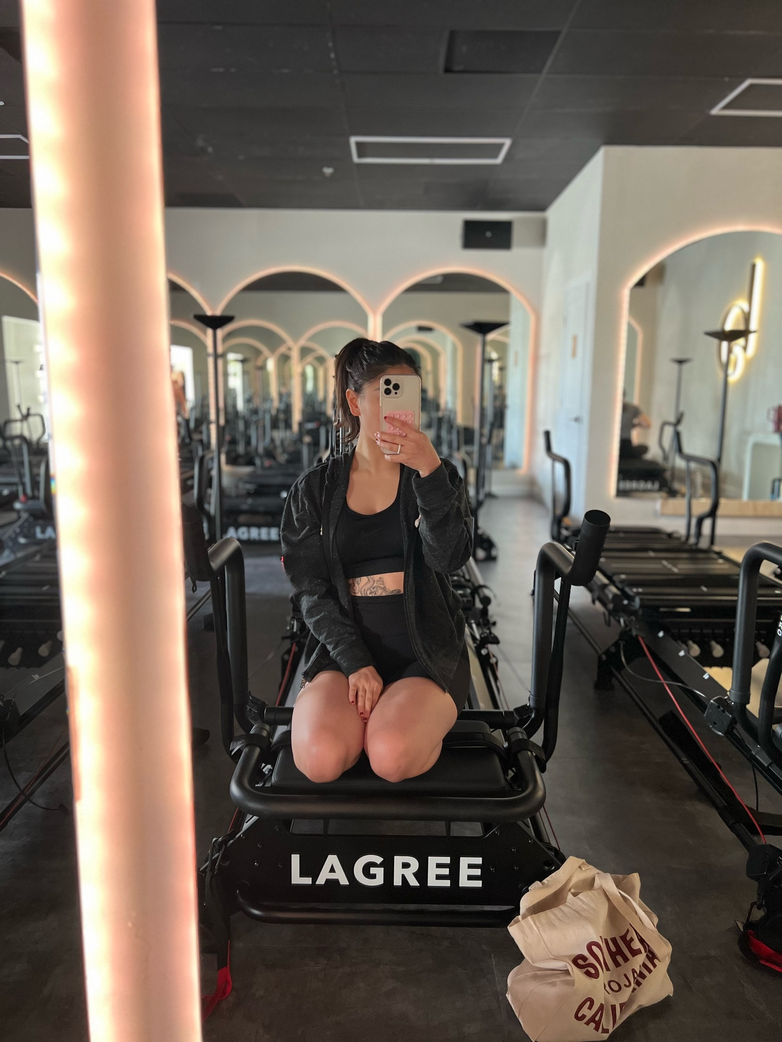 Obsessed with Lagree Fitness ❤️ What I’m wearing — Nike sports bra, Vuori shorts, Nike zip upp

#LTKFitness #LTKStyleTip #LTKBeauty