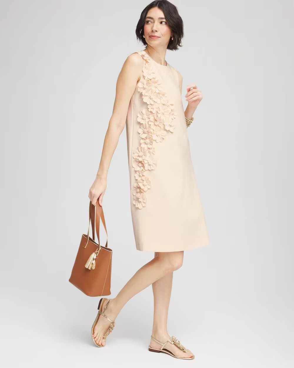 Applique Ponte Knit Dress | Chico's