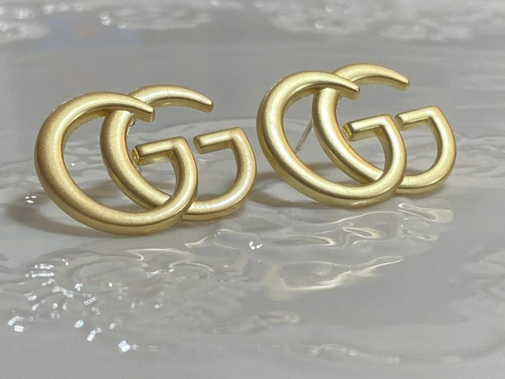 Matte Gold Earrings | Amazon (US)