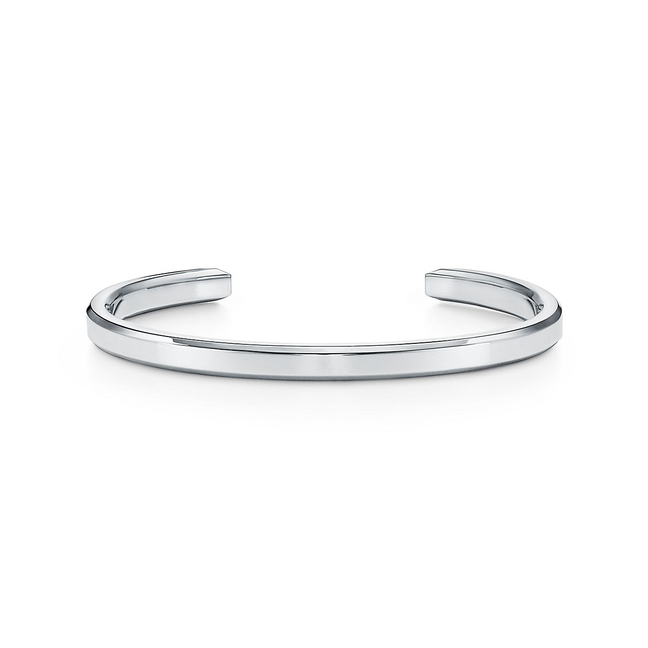 Tiffany 1837™ Makers narrow cuff in sterling silver, medium. | Tiffany & Co. | Tiffany & Co. (UK)