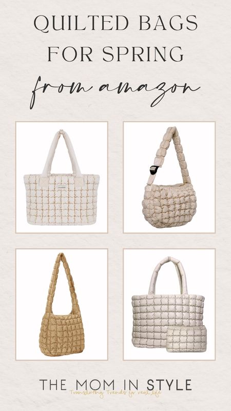 Amazon Quilted Bags For Spring 🌿

quilted bag // quilted tote bag // spring handbag // spring purse // spring bag // amazon tote bag // affordable fashion // amazon fashion // amazon finds // amazon fashion finds

#LTKfindsunder50 #LTKstyletip #LTKfindsunder100