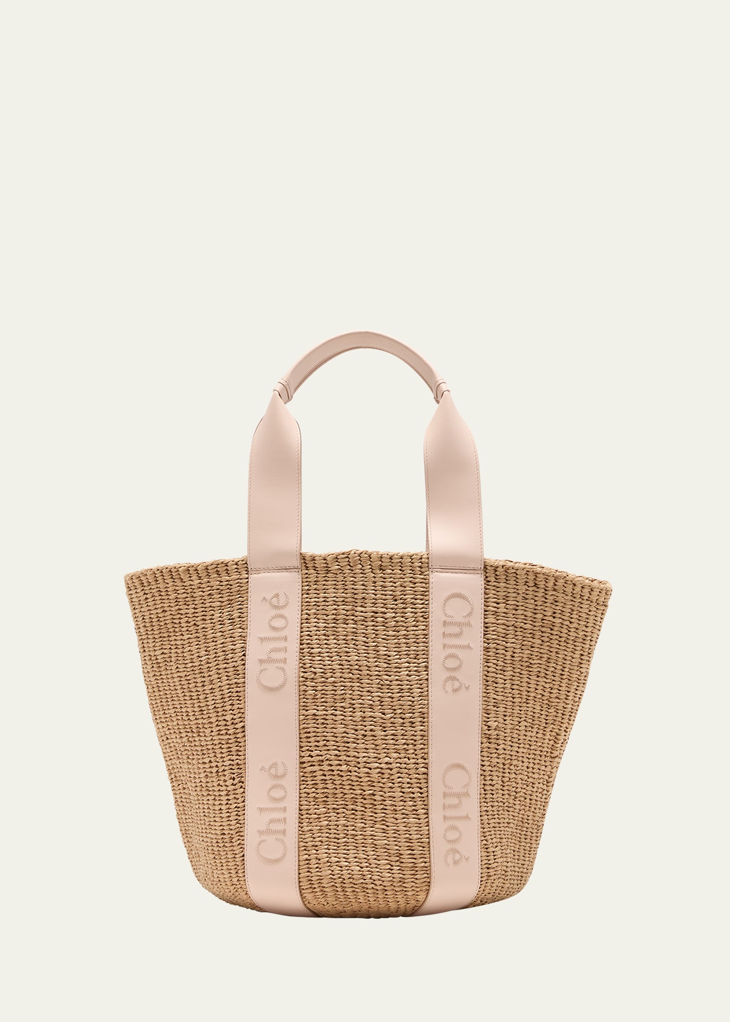 Chloe x Mifuko Logo Basket Tote Bag | Bergdorf Goodman