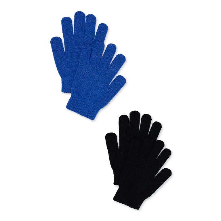 No Boundaries Juniors Gloves, 2-Pack | Walmart (US)