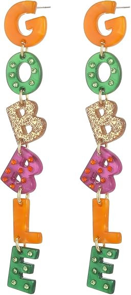 Madison Tyler Thanksgiving Earrings for Women | Pumpkin Pie Cake Turkey Bonfire Earrings | Cute S... | Amazon (US)