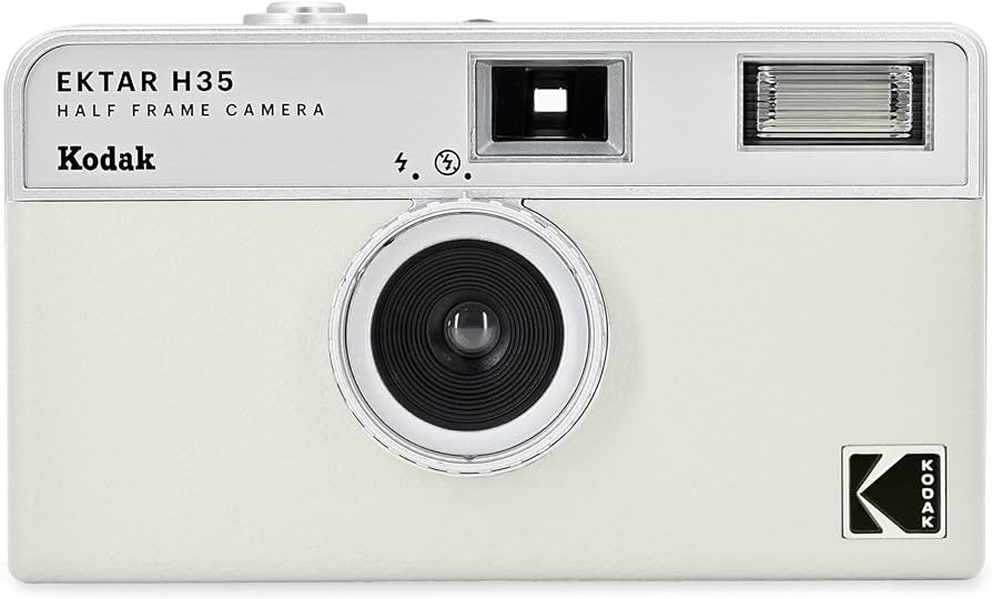 Kodak EKTAR H35 Half Frame Film Camera (Off-White, Single) | Amazon (US)