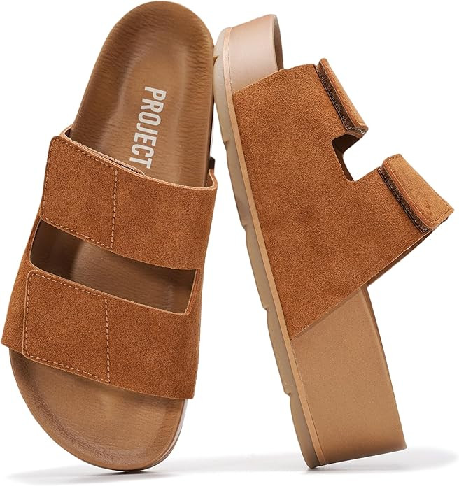 Project Cloud 100% Genuine Leather Platform Sandals Women Footwear-Beach Essentials Summer Wedges... | Amazon (US)