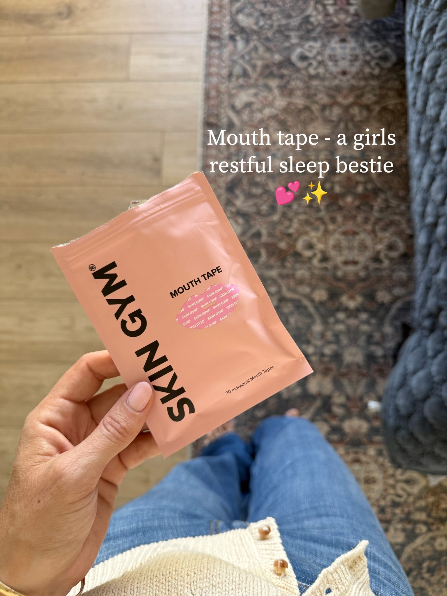 Get on the mouth tape trend already! Been doing it for a couple years now and it’s a game changer!

#LTKFamily #LTKActive #LTKU