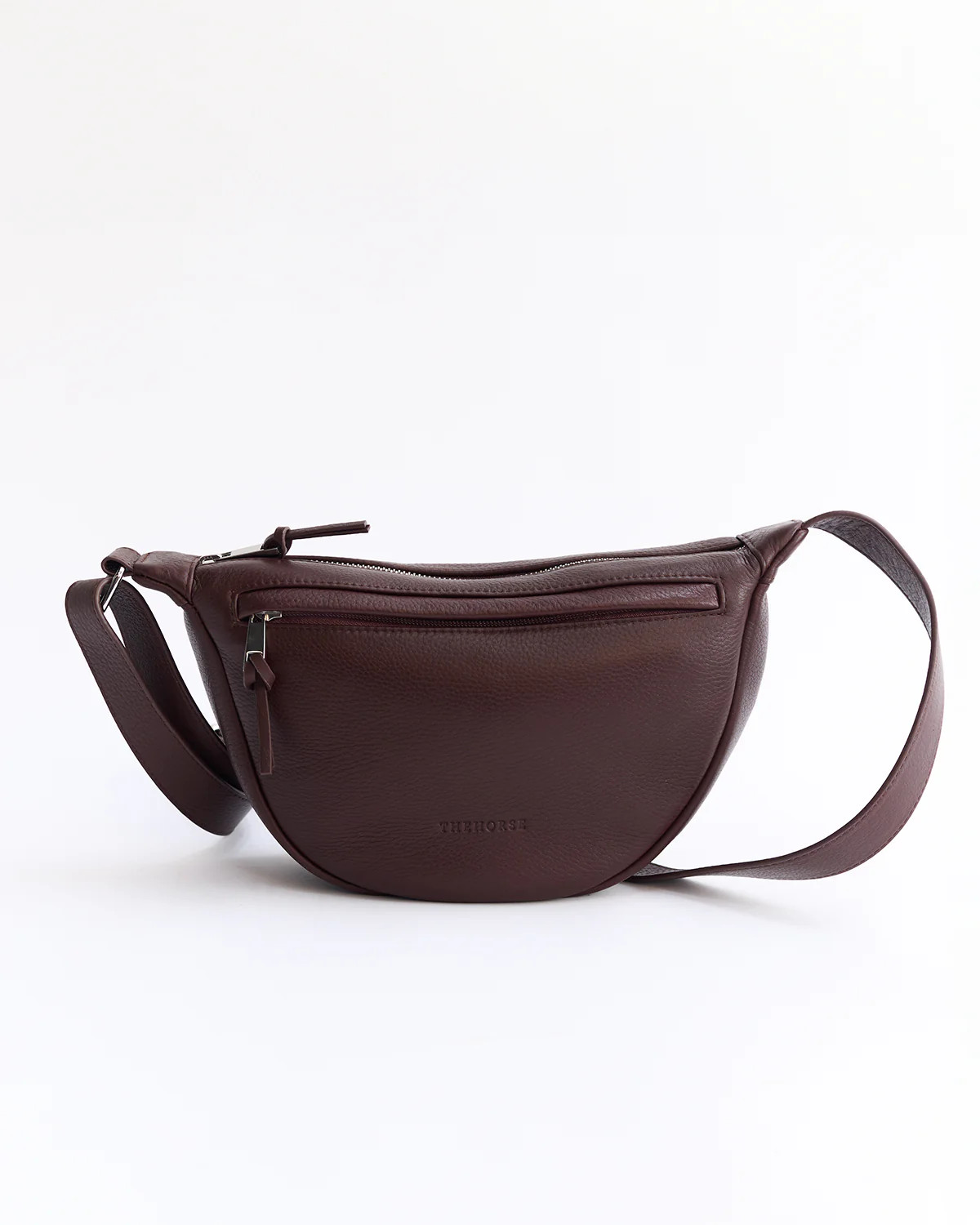 The Leather Sporty Crossbody Bag in Coffee | The Horse (US, AU, UK, NZ)