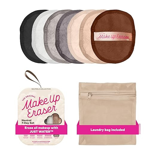 7-Day Set, Erase All Makeup with Just Water, Including Waterproof Mascara, Eyeliner, Foundation, ... | Amazon (US)