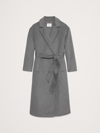 Double-Faced Wrap Coat | Banana Republic (US)