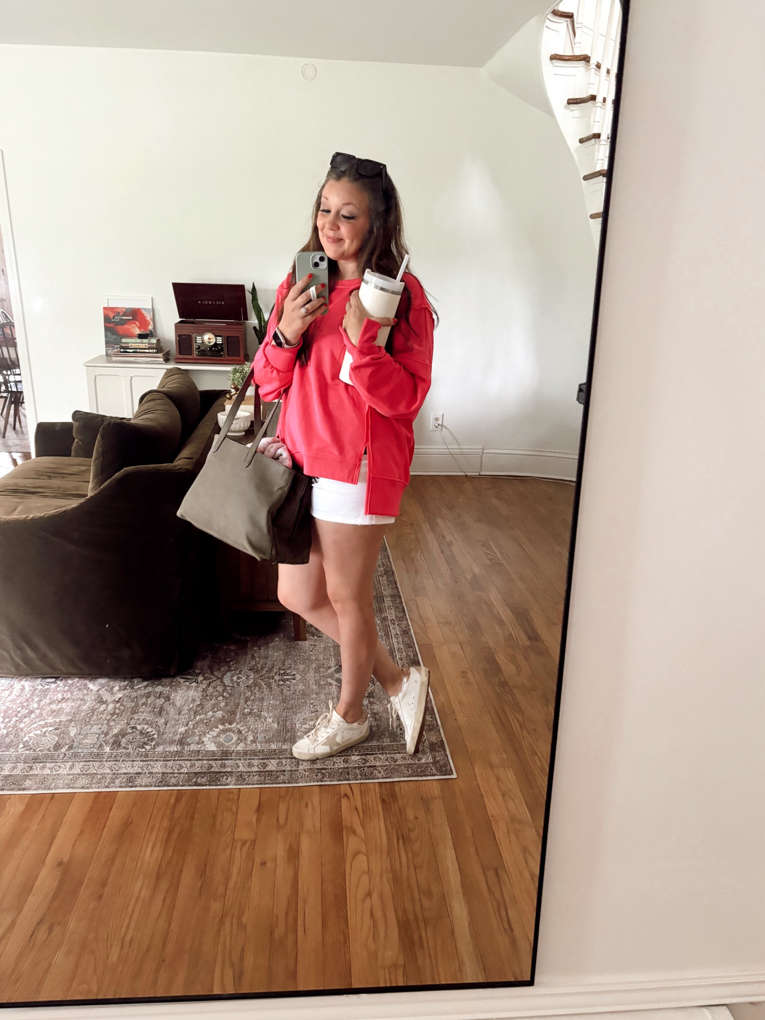 Mom fit of the day 💞 

#LTKFindsUnder50 #LTKMidsize