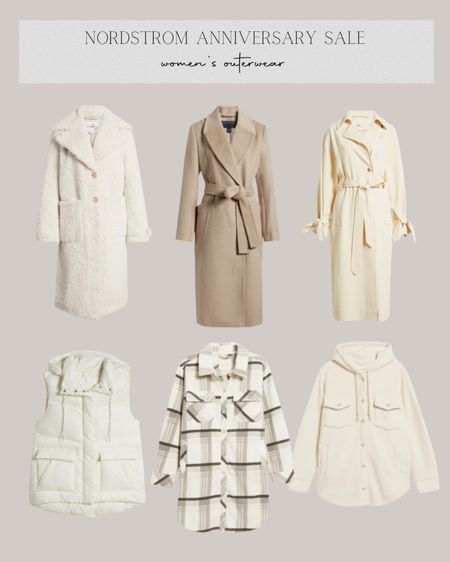 Nordstrom anniversary sale outerwear finds, trench coats, shacket, vests 

#LTKxNSale #LTKunder50 #LTKFind