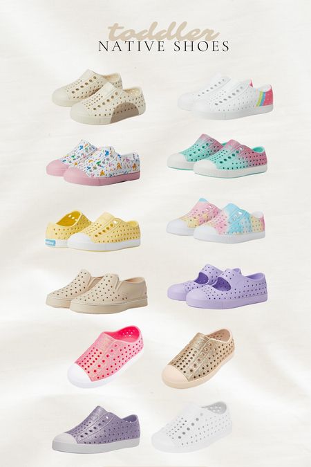 Rounding up fun, colorful toddler Native shoes for summer! We love these and love how many colors they come in!

Toddler shoes, play shoes for kids, toddler shoes, toddler outfits, water shoes for kids, summer outfits for toddlers 

#LTKbaby #LTKkids #LTKFind