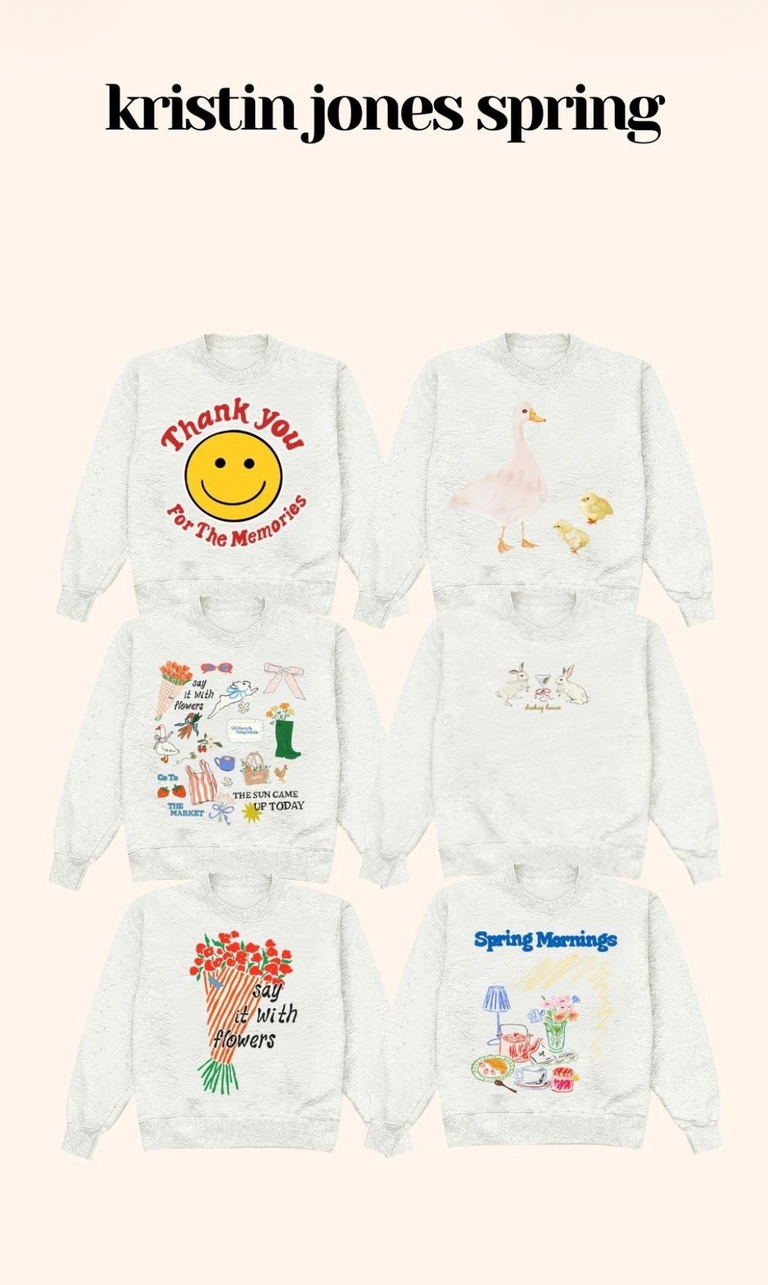 Kristen Hines spring collection! 😍🌷 there are t-shirts in all of these too! 

#LTKSeasonal #LTKootd #LTKmomlife