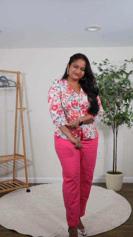 One blouse 2 ways 
@jcpenney blouse in size S (fan size up for a looser fit) it's on sale for $18 and also comes in plus size 
@jcrewfactory linen pants 
@targerstyle denim skirt in size 8

#LTKmidsize #LTKSeasonal #LTKVideo