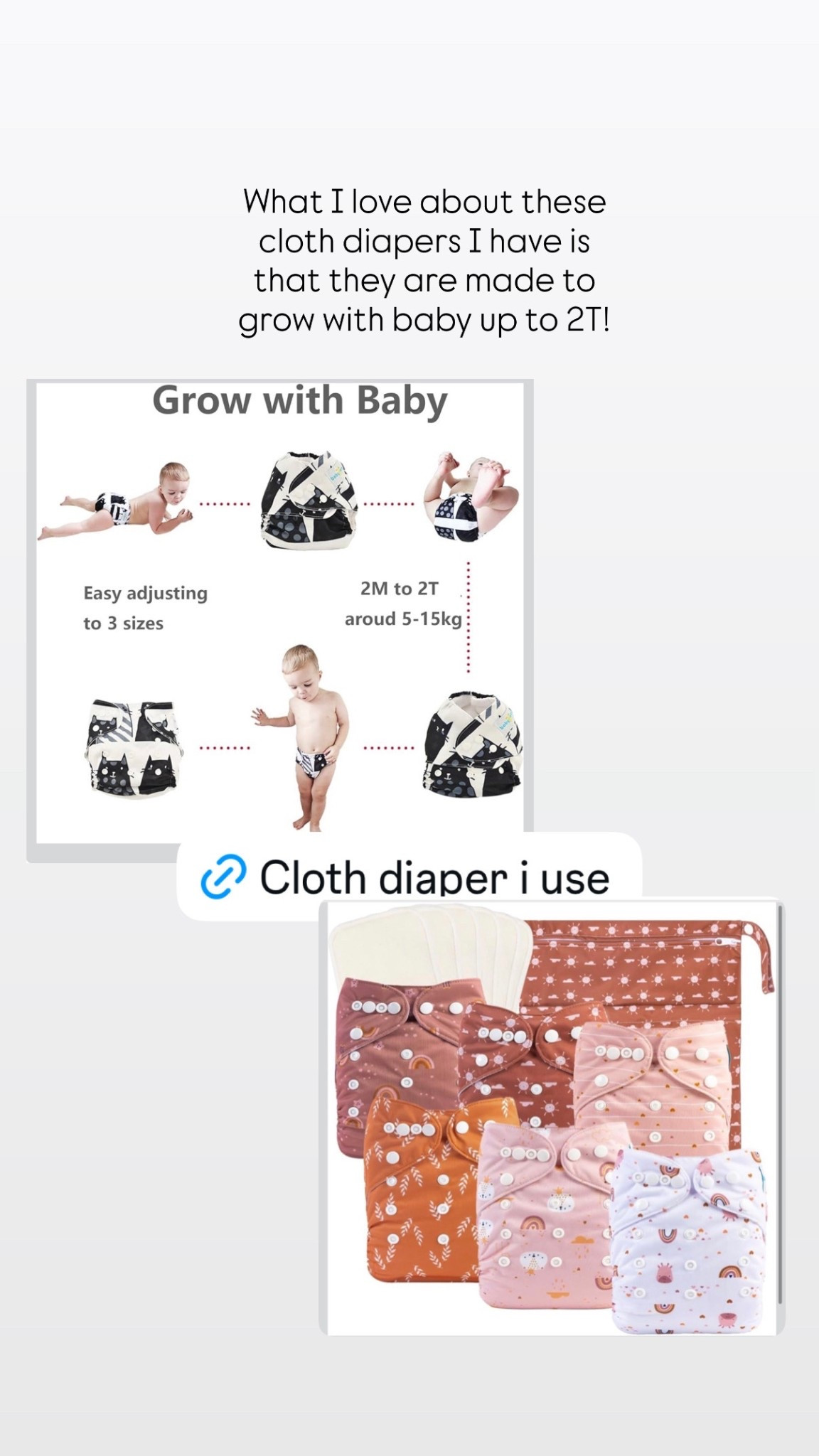 Cloth diapering is so easy when you’re at home! Just throw in the wash. 

#LTKBaby #LTKKids #LTKmomlife
