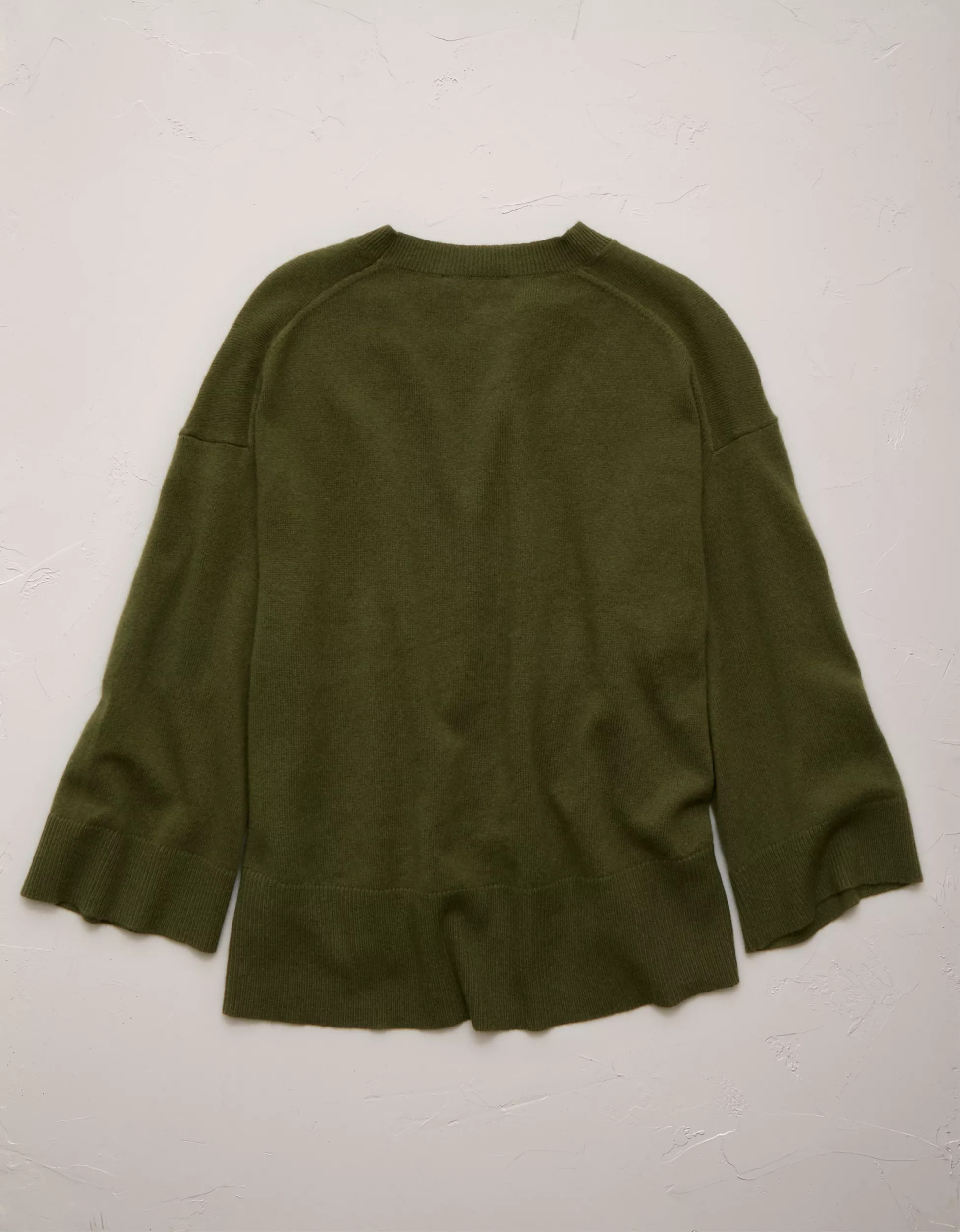 AE77 Premium Oversized Cashmere Sweater T-Shirt | American Eagle Outfitters (US & CA)