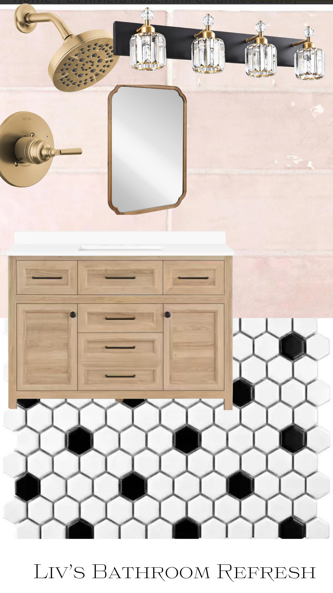 Pink Bathroom renovation #bathroom #pink #renovation  

 