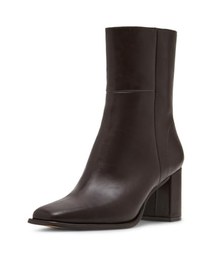 Madden Girl Women's Monicaa Ankle Boot, Dark Chocolate, 9.5 | Amazon (US)