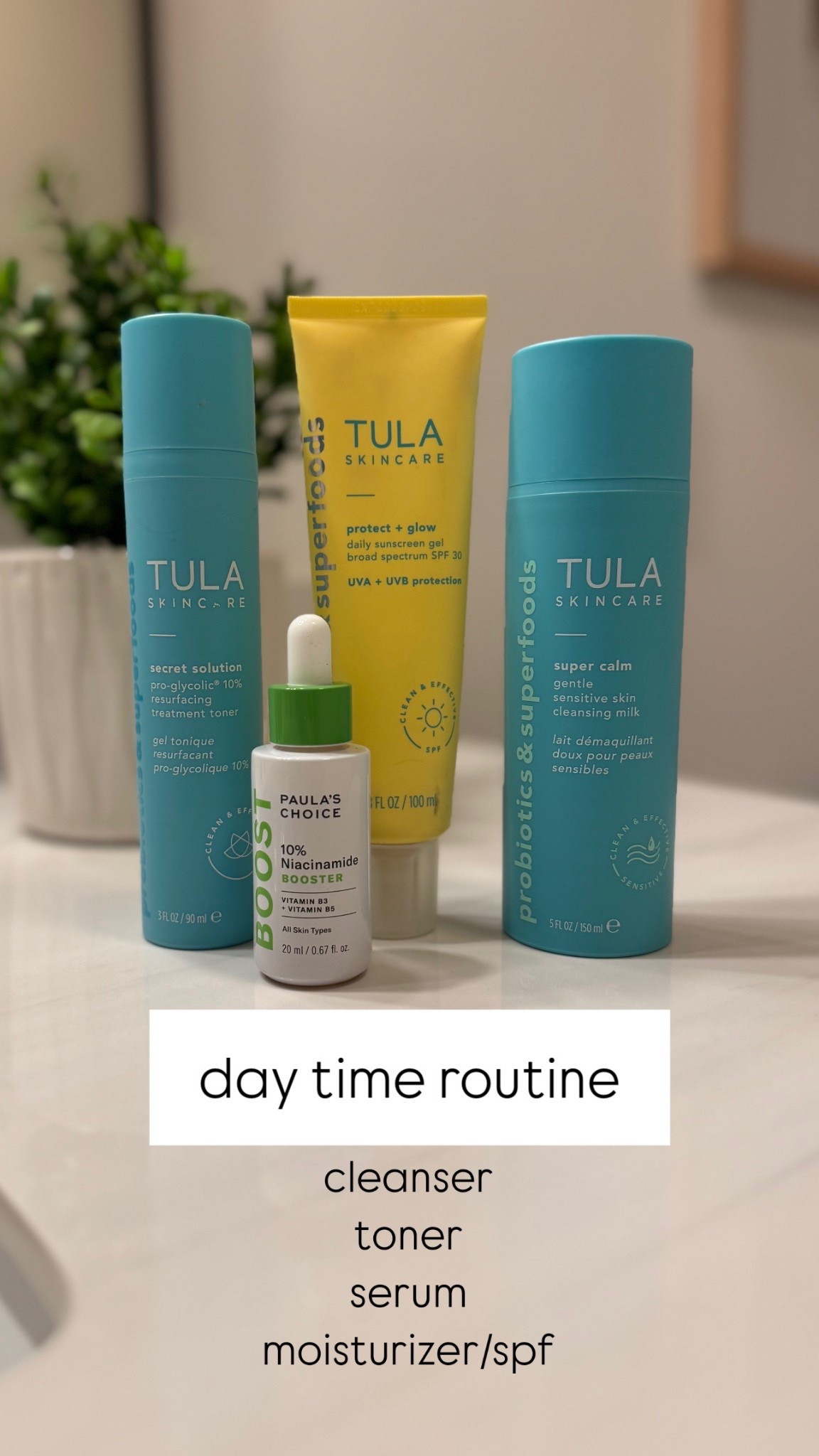 Morning self care 🧖🏼‍♀️ 

self care, skin routine, skincare, cleanser,
Tula, Paula’s choice 

#LTKBeauty