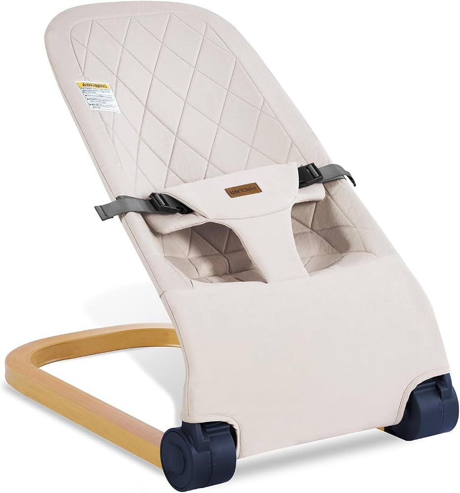 Baby Bouncer,Portable Baby Bouncer Seat & Foldable with 3 Height Adjustments, Ergonomic Bouncer f... | Amazon (US)