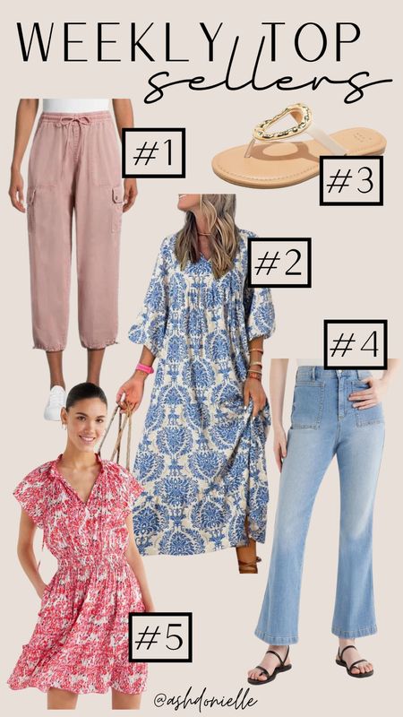 Weekly best sellers - Walmart fashion n- Walmart spring arrivals - Amazon maxi dress - summer outfit ideas - summer denim - trendy fashion - summer dresses - target sandals 

#LTKFindsUnder50 #LTKStyleTip #LTKSeasonal