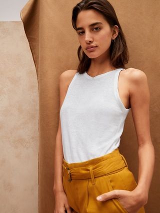 Linen Tank | Banana Republic (US)