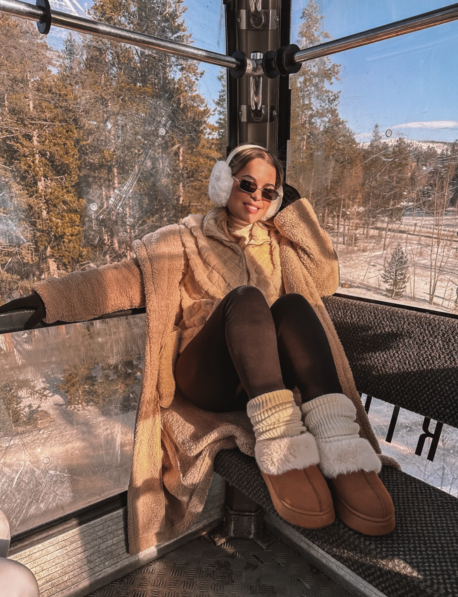 Comfy winter outfit 🧸🤎
.
.
.
teddy coat, ear muffs, uggs, winter boots, winter coat, thermal cloth, leg warmers, cozy jackets, snow outfits

#LTKSeasonal #LTKHoliday #LTKstyletip