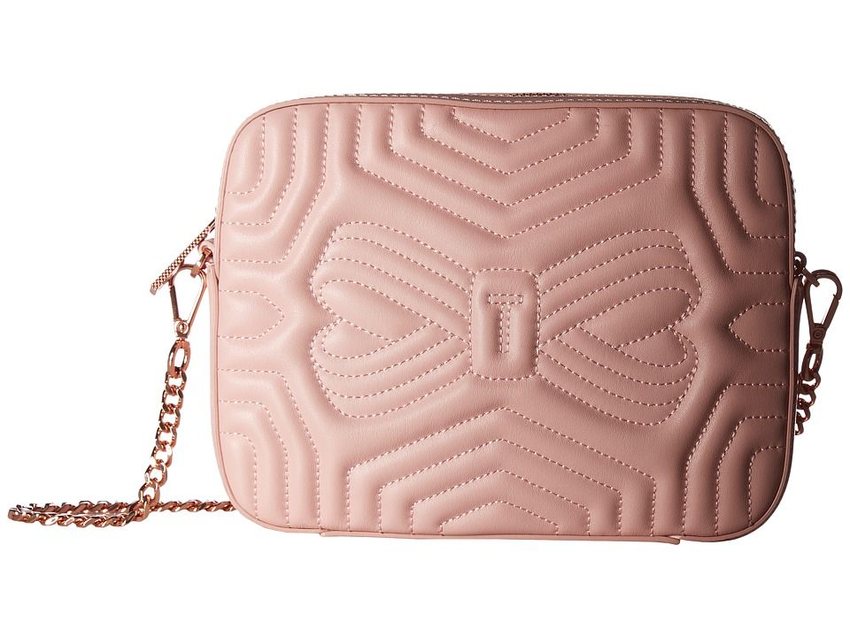 Ted Baker - Quilted Camera Bag (Light Pink) Handbags | Zappos