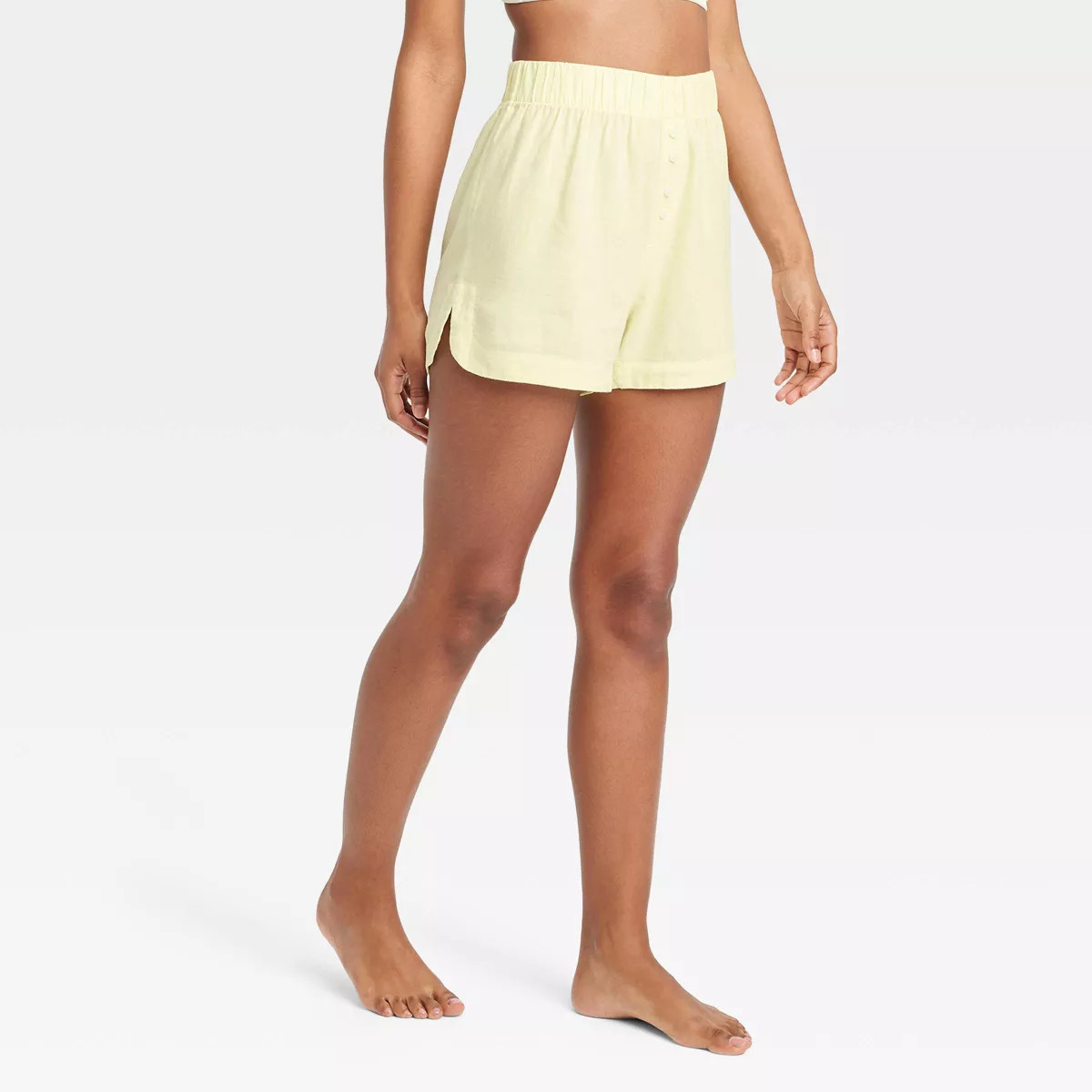 Women's Linen Blend Pajama Shorts - Stars Above™ | Target