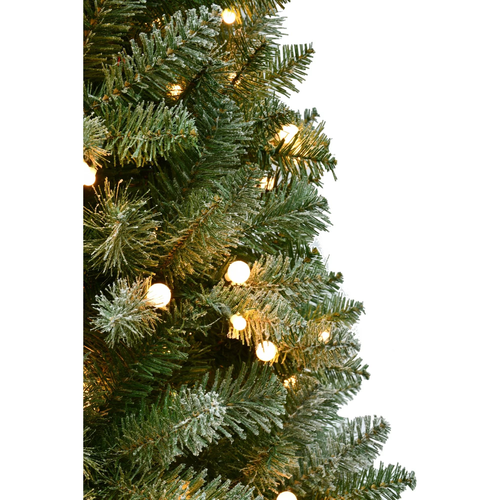 7.5' Bloomington Christmas Tree, Pre-Lit with Color-Changing LEDs, by Holiday Time | Walmart (US)