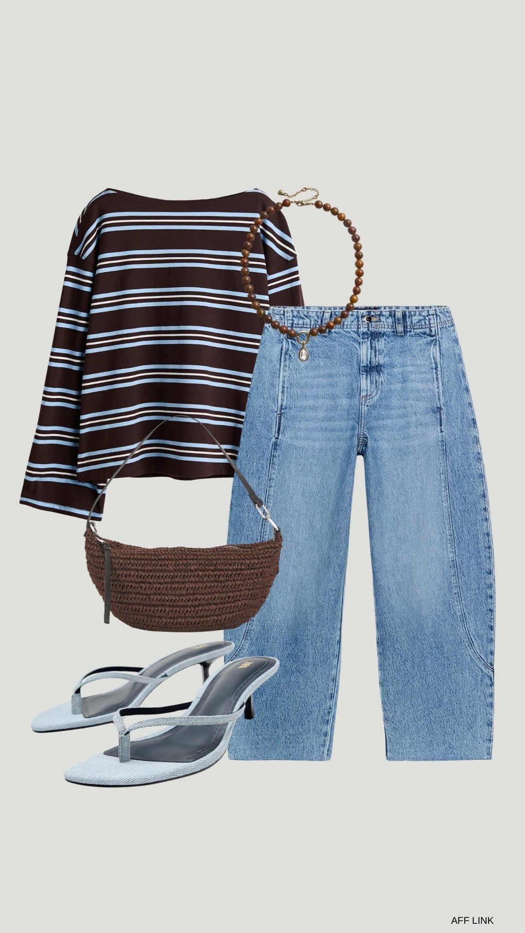 NEW SEASON DENIM AND BEST SELLING STRIPED TOP🤎

#LTKeurope #LTKstyletip