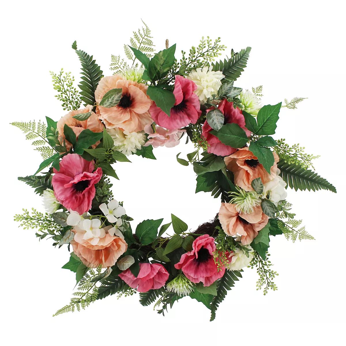 Sonoma Goods For Life® Large Poppy Wreath | Kohl's
