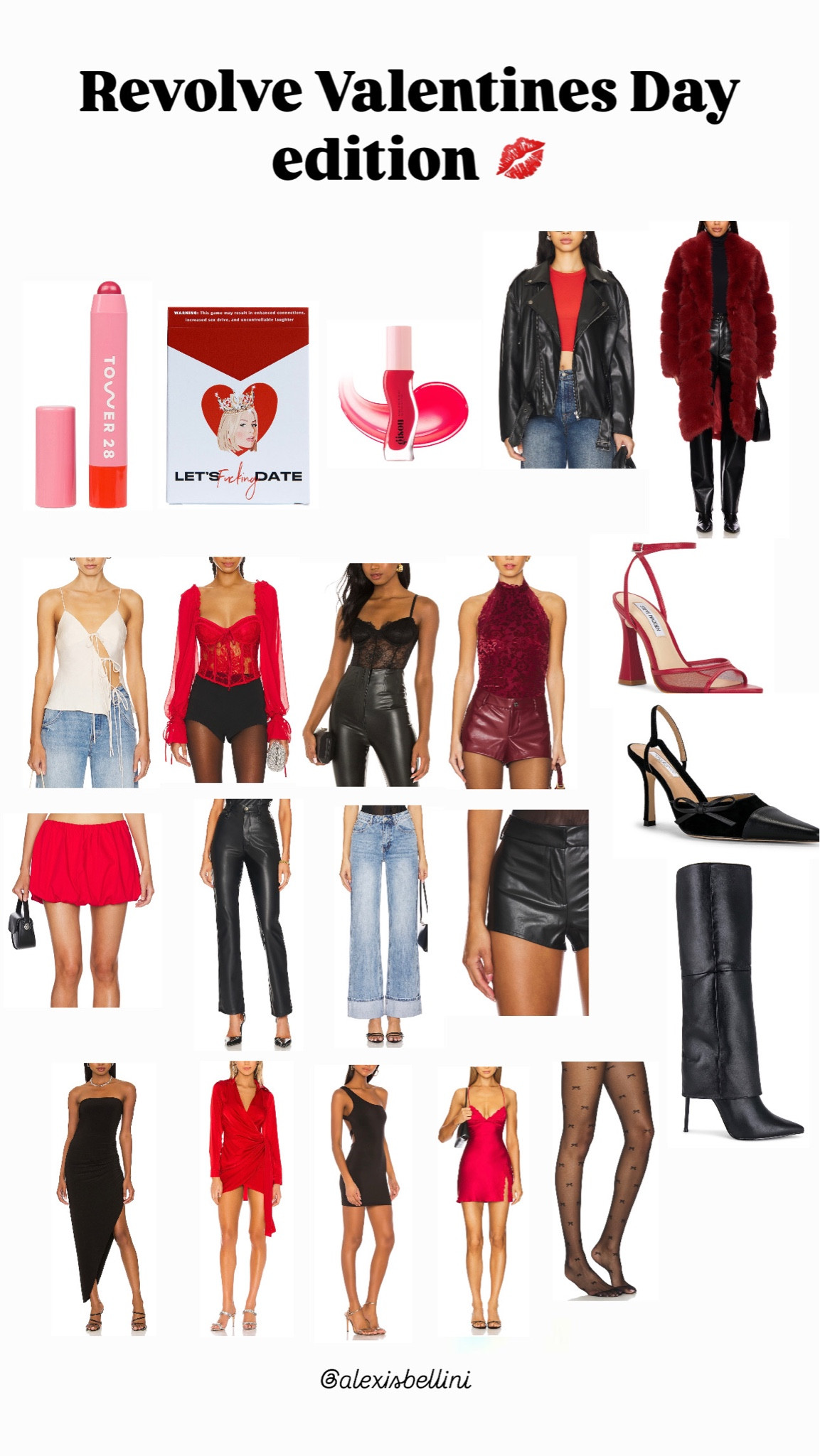 Revolve V-day picks 💋💄